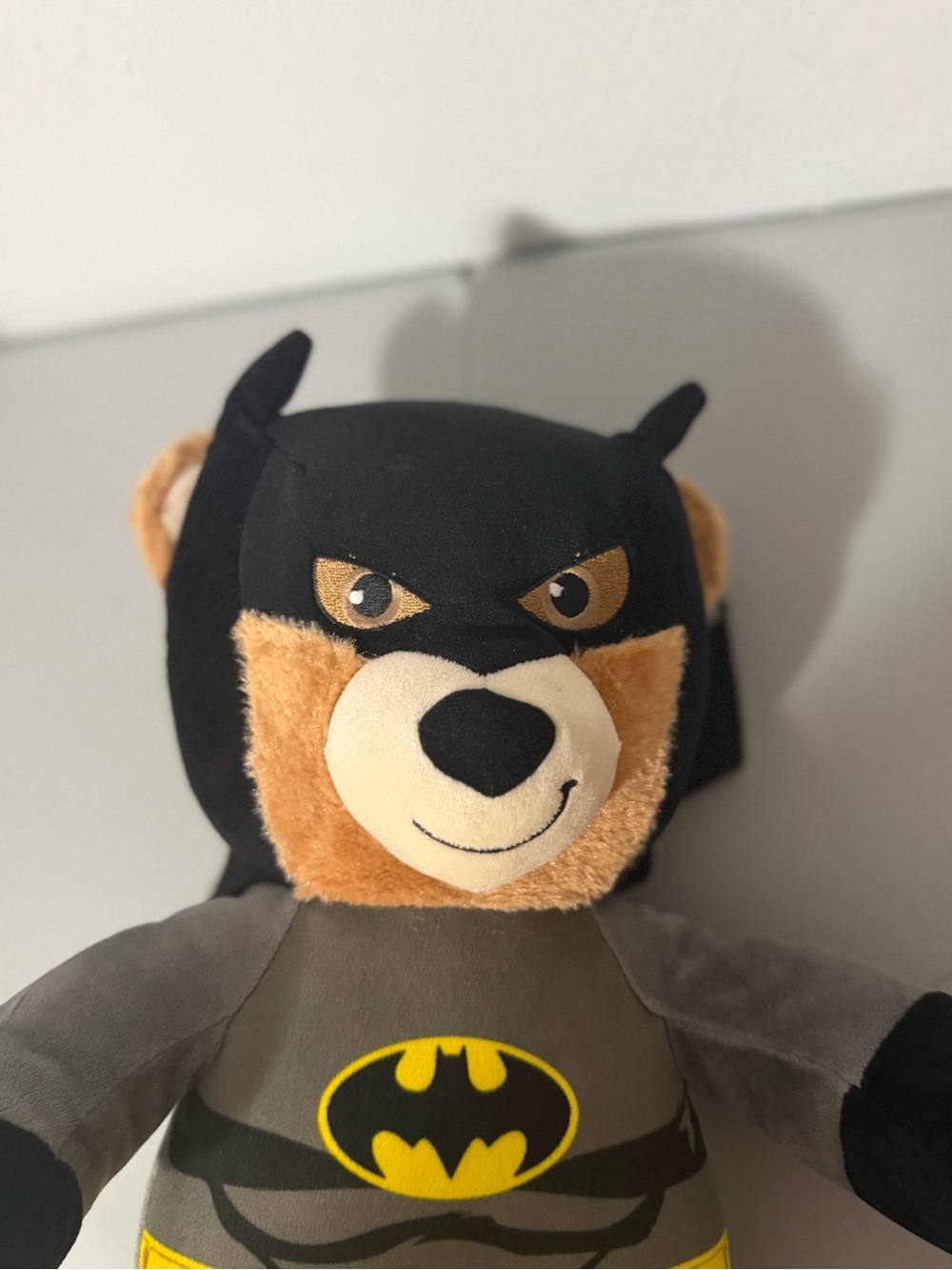 Build-A-Bear Batman Inspired Teddy Bear 16” Retired DC Comics Plush 2017 - Picture 7 of 16